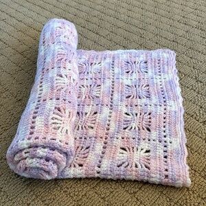 Vintage Handmade Baby Blanket